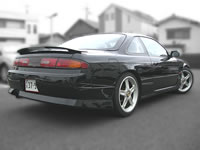 S15face Modified S14 JDM Nissan Silvia FOR SALE : Rear end view