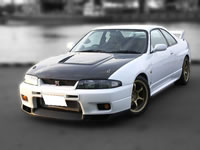 1995 BCNR33 Skyline GT-R heavy modified car 