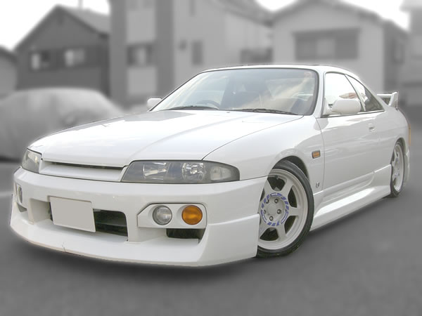 Nissan skyline r33 4 door body kits #4