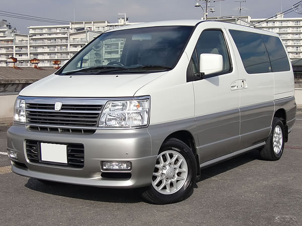 Used nissan elgrand diesel in japan #1