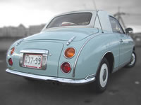 Nissan Figaro Reconditioned : Rear view