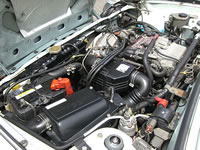 SALE Nissan Figaro Aqua : Engine bay view