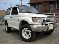 1992 Mitsubishi Pajero J-Top Lug top V24C Sale Export MONKY'S INC | Import Pajero Diesel Cars from Japan Used