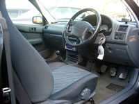 Modified Glanza V : Interior view