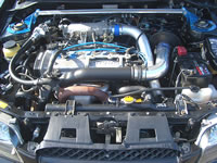 Modified Glanza V : Engine bay