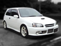 1997 EP91 Toyota Starlet Glanza V 5spd modified for sale/Japanese Performanced Used Car Export MONKY'S INC